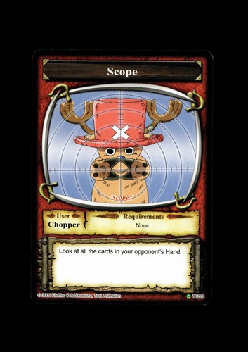 Chopper te009 one piece - nm,