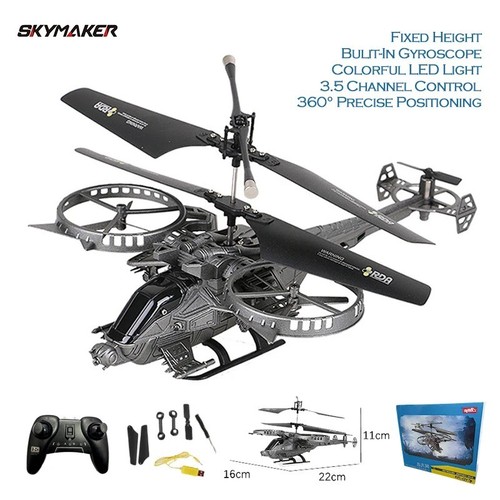 Helicopter 5ch led remote - rc,