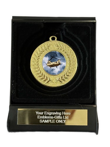 Chinook helicopter award 50mm - chinook,