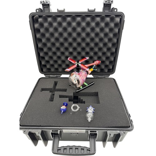 Custom glass helicopter rig - glass,